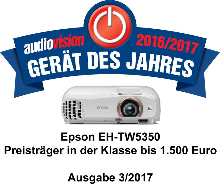 Image du produit Epson Eh-Tw5350 (Full HD, 2200 lm)