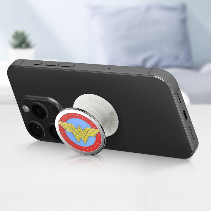 Actual product image PopSockets PopGrip Enamel Wonder Woman