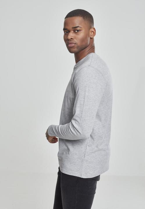Image du produit Urban Classics Basic Henley L/S Tee (XS)