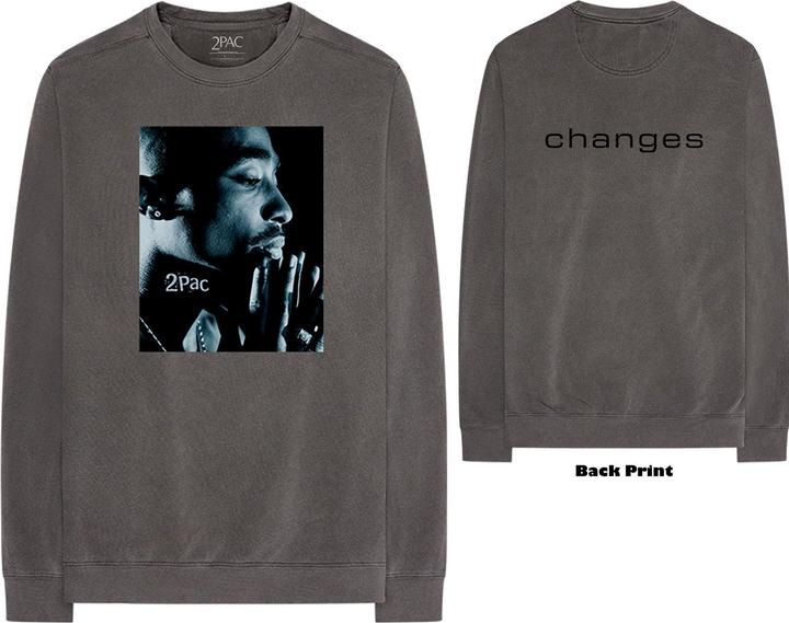 Actual product image Tupac Changes Side Photo (Longsleeve) (M)