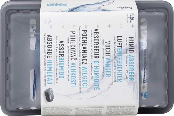 Produktbild VidaXL Raumentfeuchter mit Nachfüllbeuteln 2 Stk. 900 g Feuchtigkeit Absorber