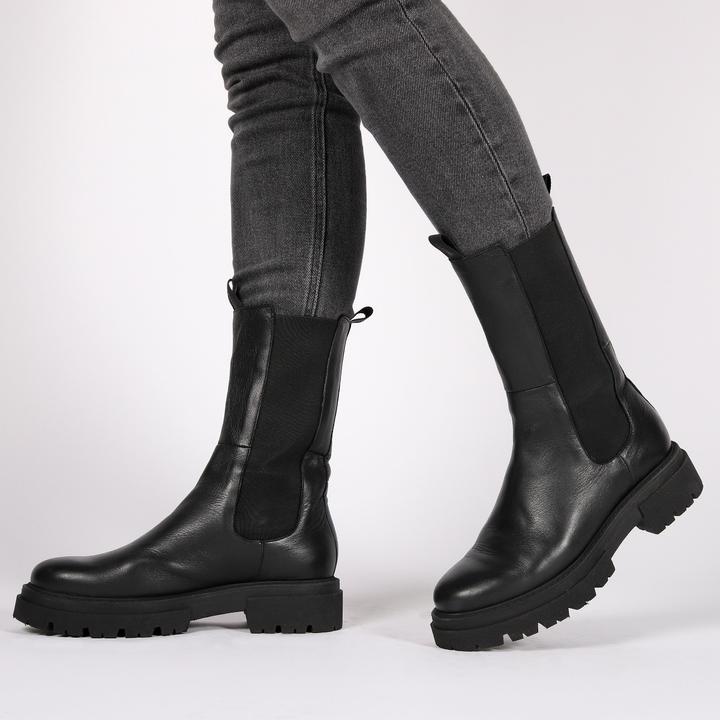 Actual product image Blackstone 's high boots stone chelsea (38)