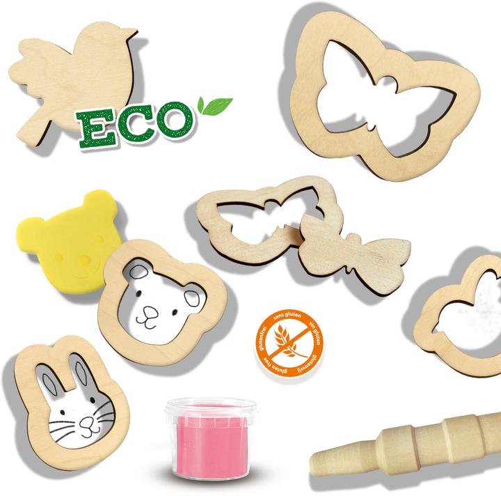 Productafbeelding Ses ECO Klei met houten gereedschap