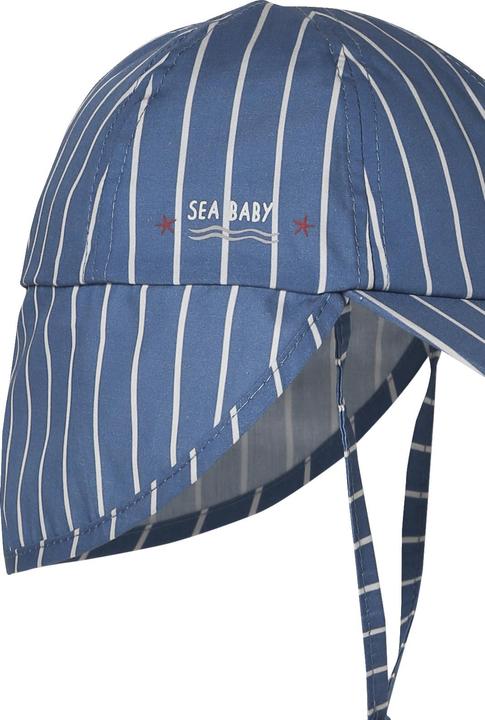 Vertbaudet Jungen Baby Cap mit Nackenschutz (48, 50)