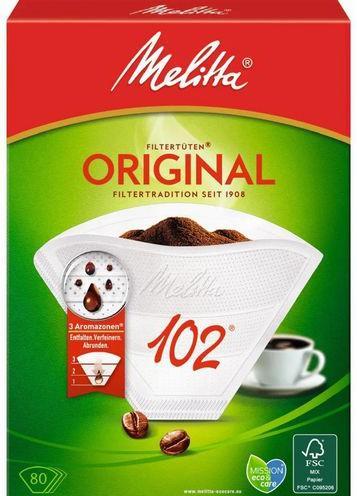 Actual product image Melitta Aroma filter bags 102 80pcs