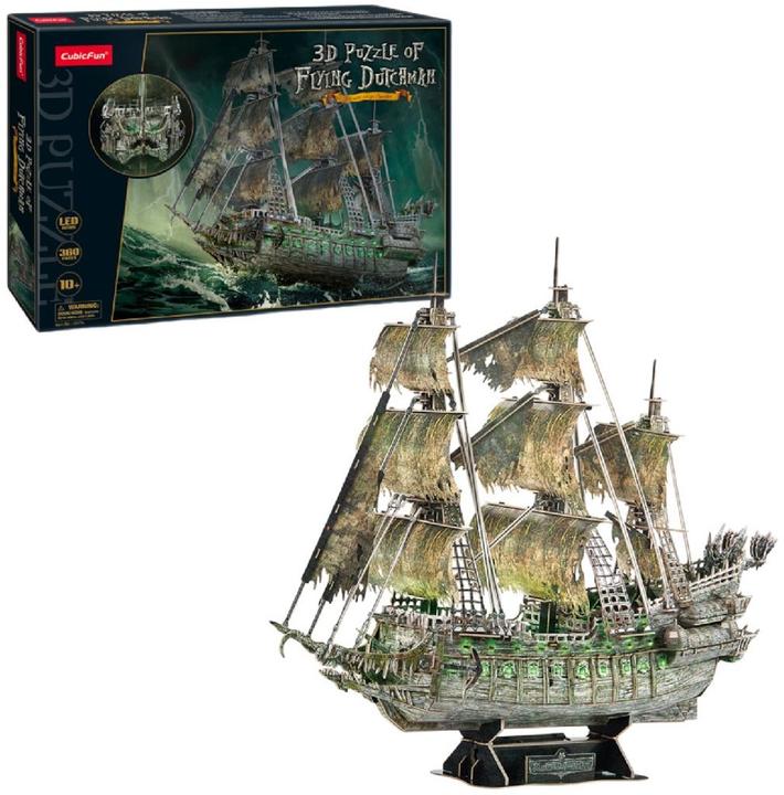 Produktbild Cubicfun CUBIC FUN 3D Puzzle mit LED "Fliegender Holländer" (360 Teile)