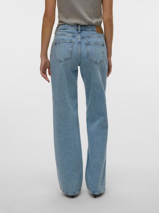 Produktbild Vero Moda VMVANESSA Niedrige Taille Weiter Beinschnitt Jeans Weit geschnitten (W26/L32)