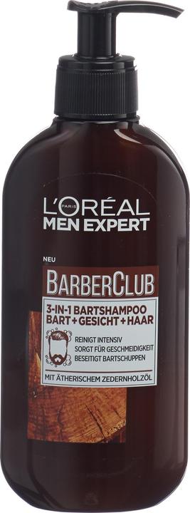 Immagine prodotto L'Oréal Paris L'Oréal, parrucchiere esperto per uomo, shampoo per capelli e barba 3 in 1 con olio di cedro, 200 ml (200 ml)