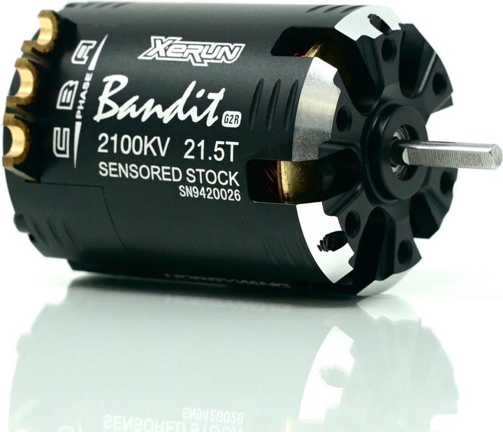 Image du produit Hobbywing Moteur brushless Xerun Bandit G2R 21.5T, 2100kV