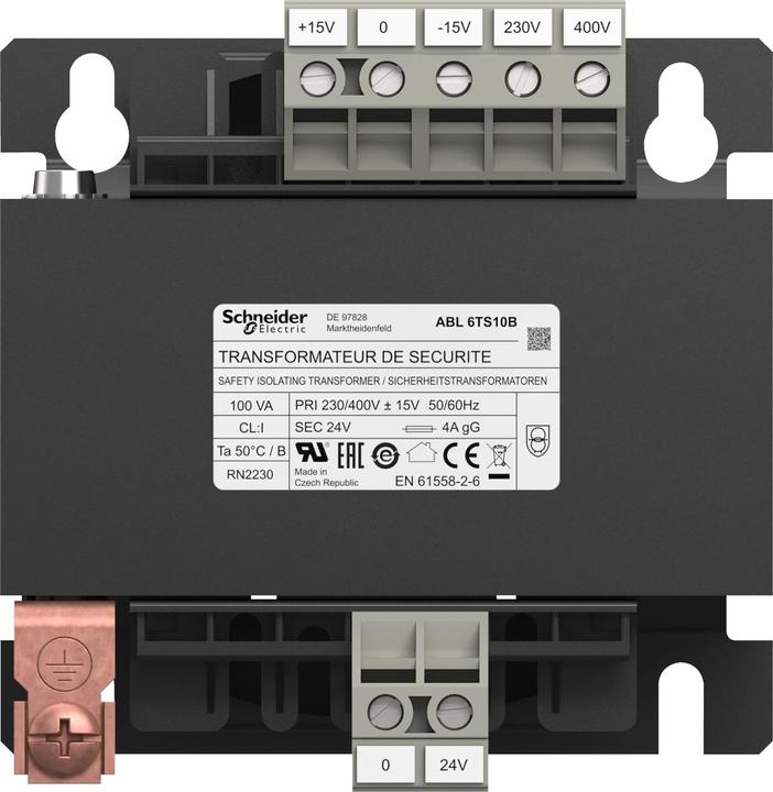 Productafbeelding Schneider Electric Transformator ABL6TS10B 24V 100VA