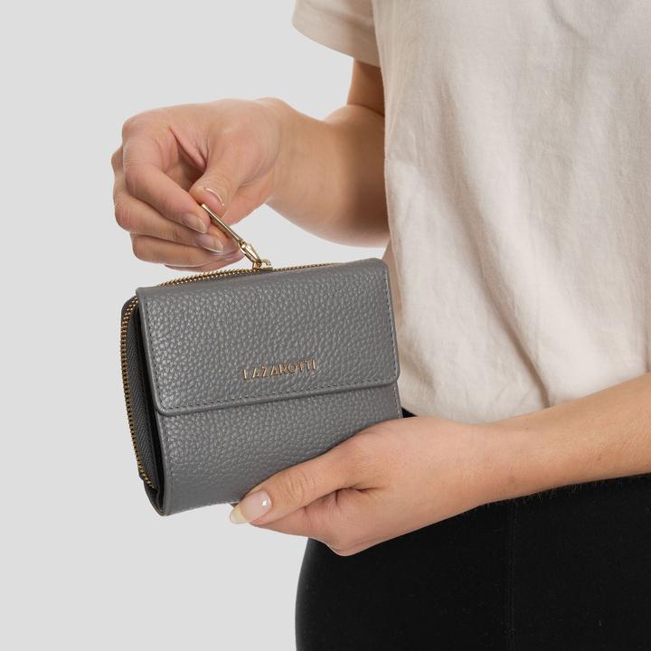 Produktbild Lazarotti Bologna Leather Geldbörse Leder 12 cm