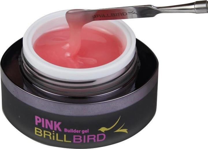 Immagine prodotto BrillBird Gel rosa latteo 5ml (Rosa latteo, Smalto per unghie effetto gel)