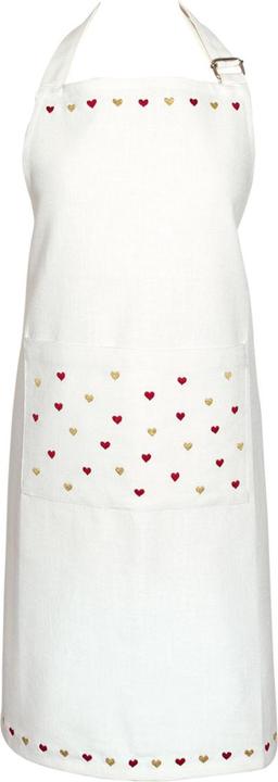 Produktbild Greengate Grace Schürze bedruckt white 70x90cm