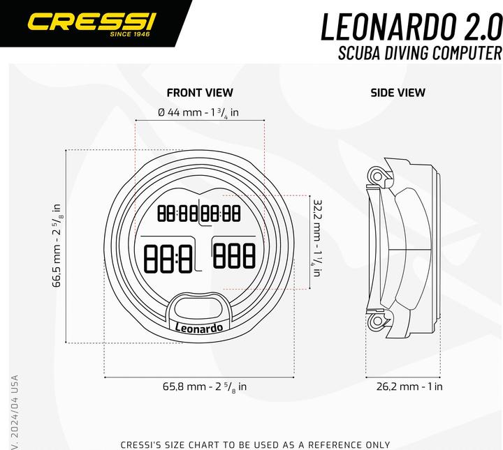 Actual product image Cressi Leonardo Computer