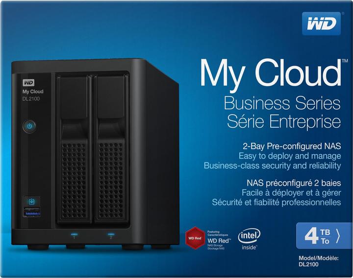 Produktbild WD My Cloud Pro PR2100 (2 x 2 TB, WD Red)