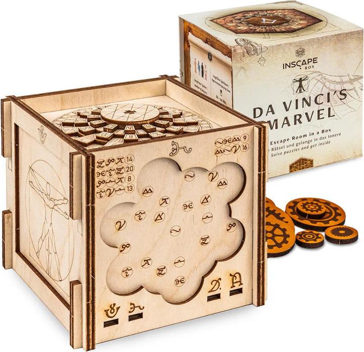 Produktbild Inscape Da Vinci's Marvel - Rätselbox