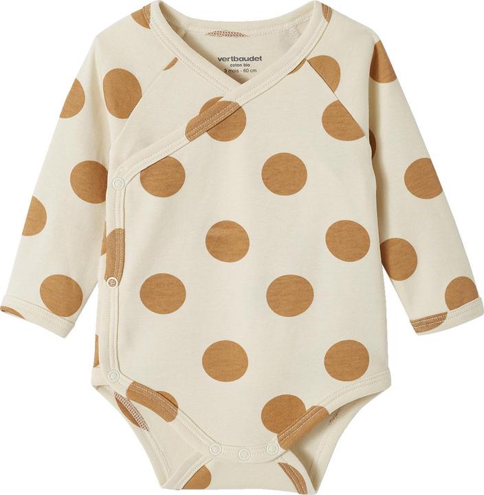 Actual product image Vertbaudet 5er-Pack Baby Wickelbodys aus Bio-Baumwolle Oeko-Tex (74)