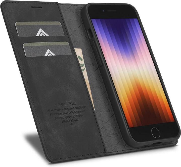 Actual product image LC.Imeeke iPhone 16e - Flip Case Vintage (Apple iPhone 16e)