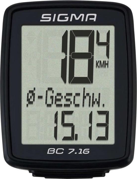 Actual product image Sigma Sport Bc 7.16