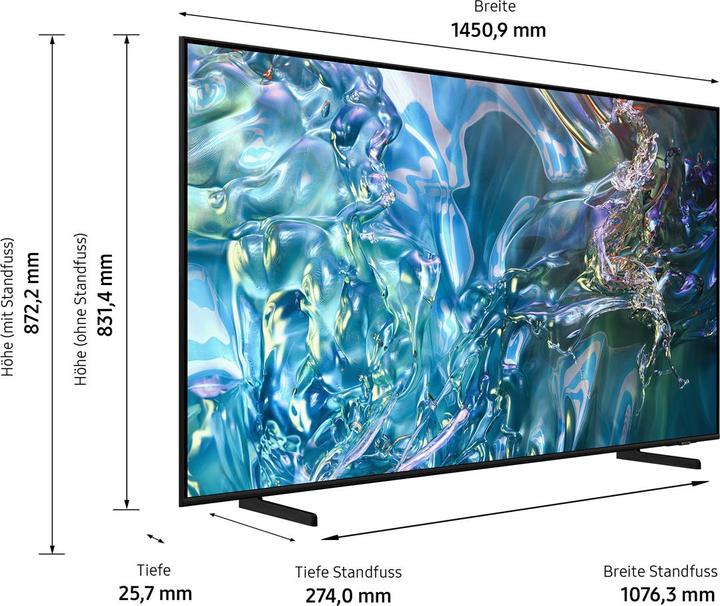 Image du produit Samsung QE65Q60D (65", Q60D, QLED, 4K, 2024)