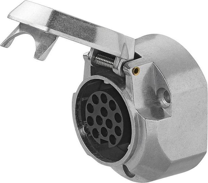 Produktbild ProPlus Steckdose 13-polig Metall System Jaeger im Blister