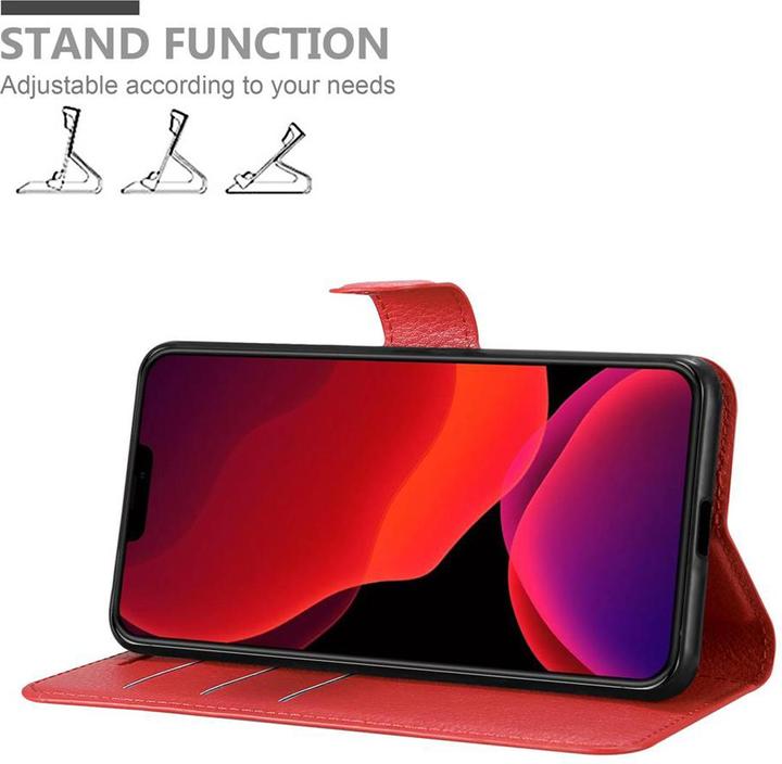 Actual product image Cadorabo Book with stand function cover (Apple iPhone 12 Pro Max)