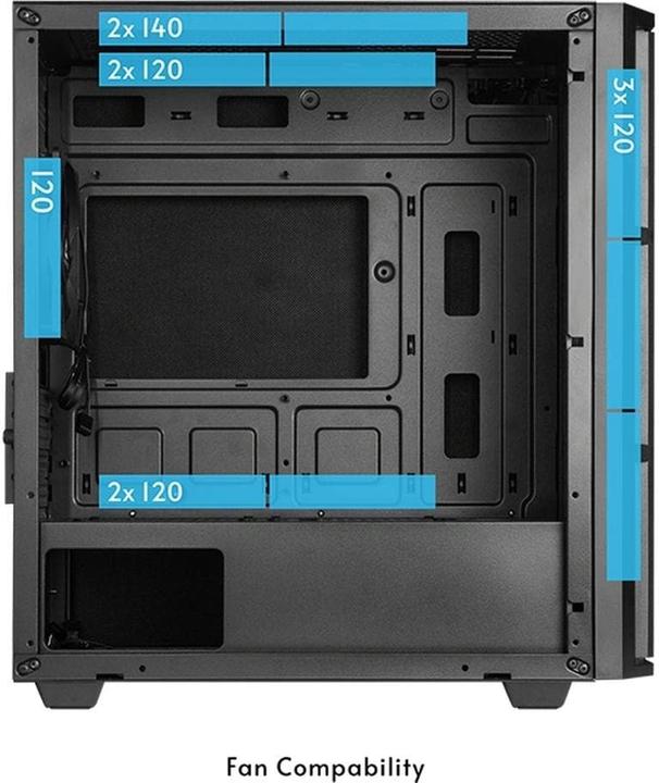 Actual product image Chieftec AZ-01B-OP (Mini-ITX, mATX, uATX)