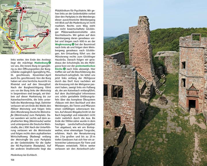 Produktbild Pfälzerwald und Deutsche Weinstrasse. Wandern & Einkehren (Deutsch, Jörg-Thomas Titz, 2023)