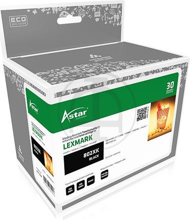 Image du produit Astar Noir - compatible - cartouche de toner - pour Lexmark CX510de (CF)