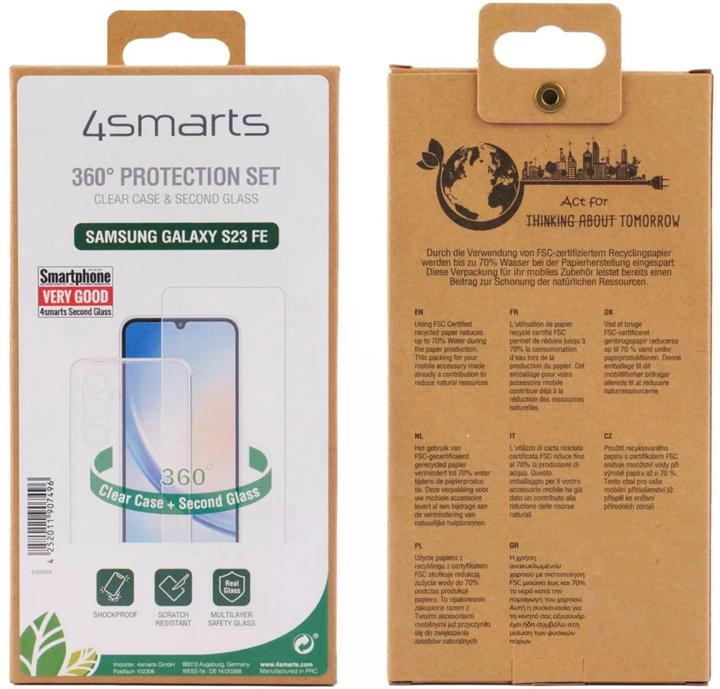 Produktbild 4smarts 360° Protection Set (1 Stück, Samsung Galaxy S23 FE)