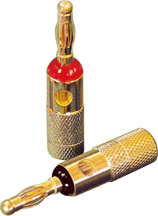 Produktbild Dynavox 205095 Bananenstecker-Set 4 Stück