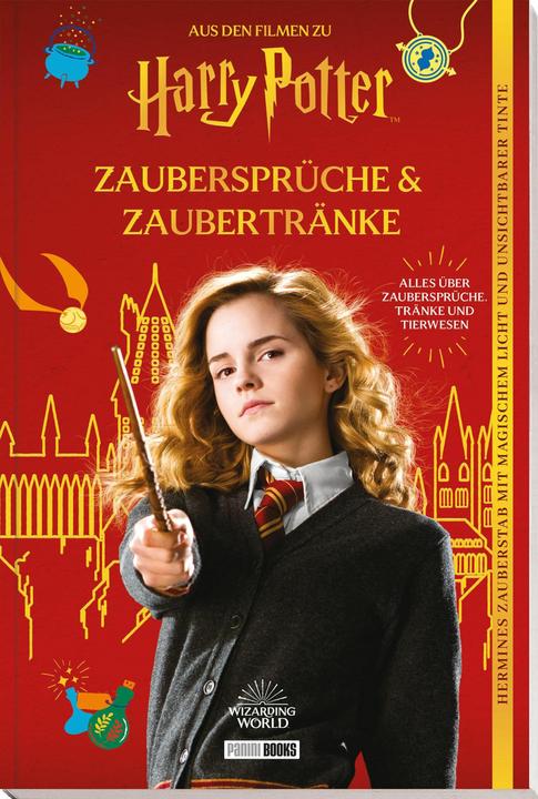Actual product image Panini Aus den Filmen zu Harry Potter: Zaubersprüche & Zaubertränke (German, Cala Spinner, 2024)