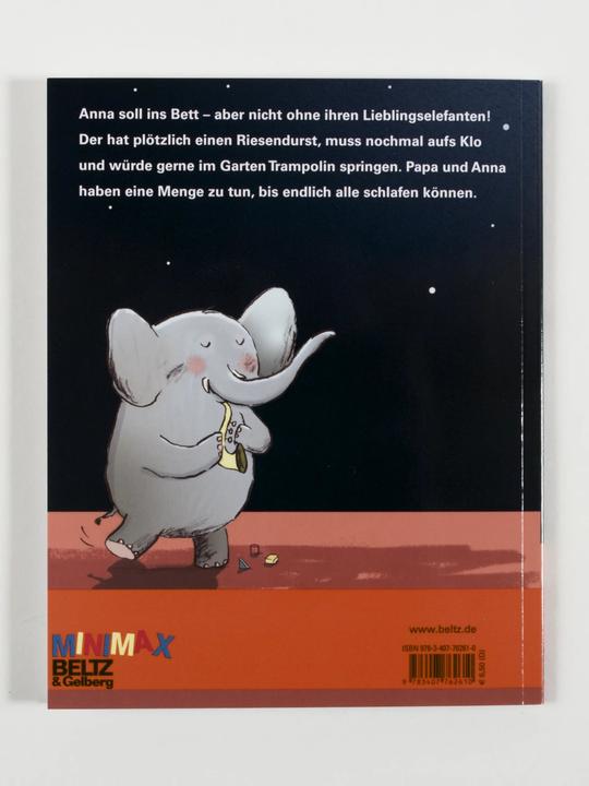 Actual product image Mein Elefant will nicht ins Bett (German, Susanne Göhlich, Cornelia Neudert, 2022)