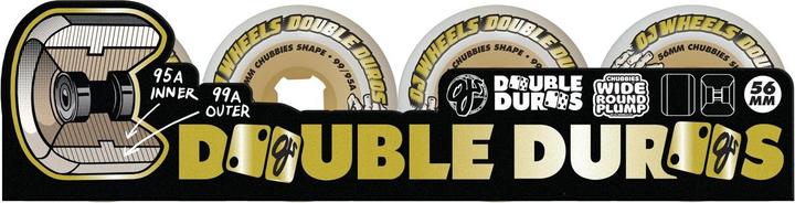 Actual product image Oj`s 99A/95A Double Duro Chubbies (56 mm)