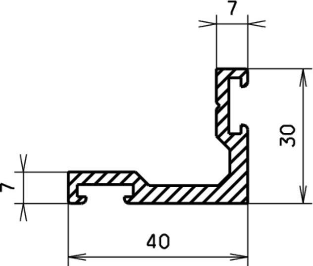 Actual product image Hebgo Threshold angle 180
