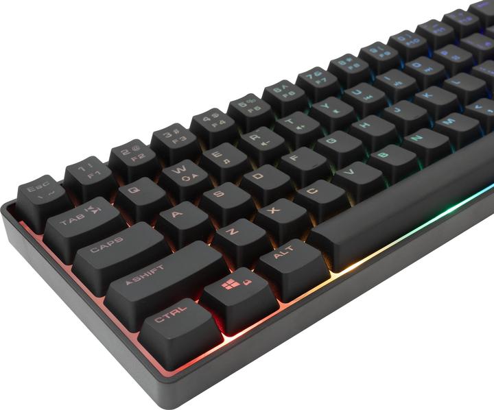 Produktbild White Shark Shark Gaming membrane Keyboard GLADIUS, US Layout, Black (GK-001114) (US, Kabelgebunden)