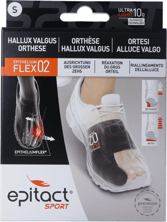 Produktbild Epitact Sport Hallux Valgus Orthese EpitheliumFlex 02, Gr. S (S)