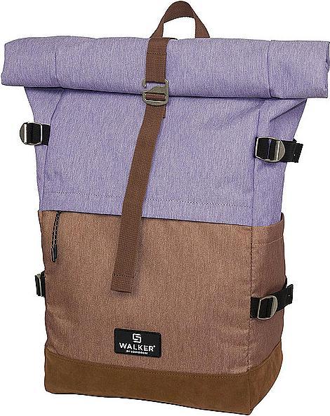 Image du produit Walker Sac à dos scolaire Roll up two Lavend/Biscuit (30 l)