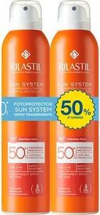 Immagine prodotto Rilastil Sun System Dry Touch Spray Spf 50 2x200ml (Spray solare, SPF 50, 400 ml)