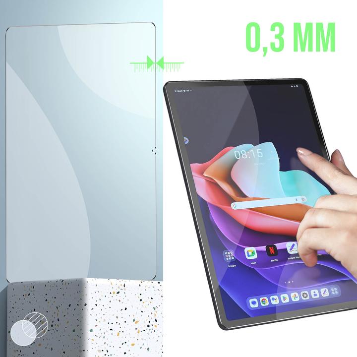 Actual product image Avizar 9H hardness glass display protection film (1 Piece, Lenovo Tab P11 Gen 2)