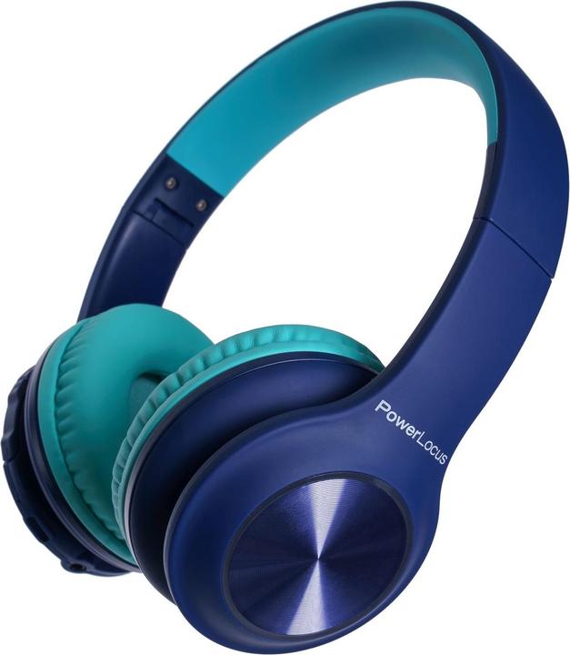 Produktbild PowerLocus PLED Bluetooth-Kinderkopfhörer blau