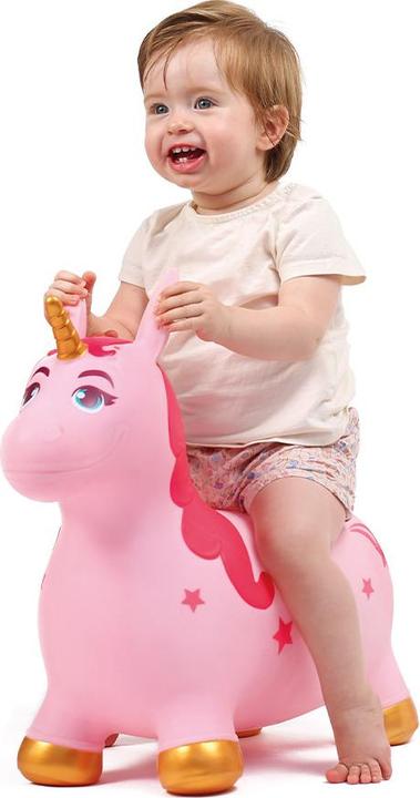 Actual product image LUDI Jumping animal - Unicorn - (LU90040)