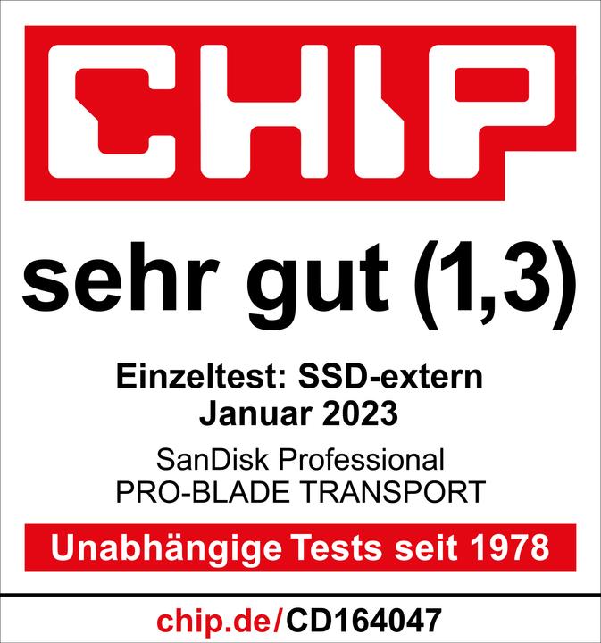 Actual product image SanDisk Professional Pro-Blade Transport (1000 GB)