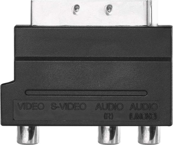 Produktbild Emos Reduktion SCART auf 3x CINCH + SVHS Adapter (Antennenkabel)