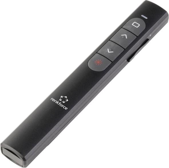 Renkforce RF-5253052 Wireless Presenter incl. Laser Pointer