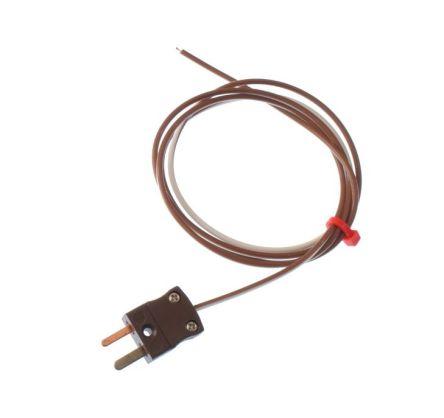 Produktbild Rs Pro PTFE Thermoelement Typ T, Ø 1/0.376mm x 3m -75°C  +250°C
