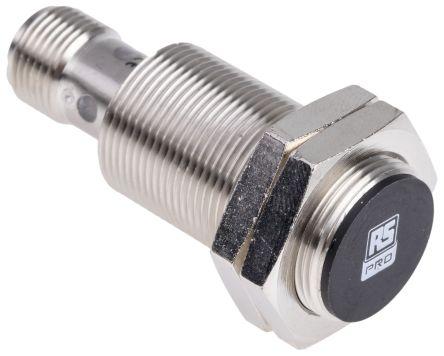 Produktbild Rs Pro M18 Näherungssensor zylindrisch PNP 8 mm 10  30 V dc IP68 (Schalter)