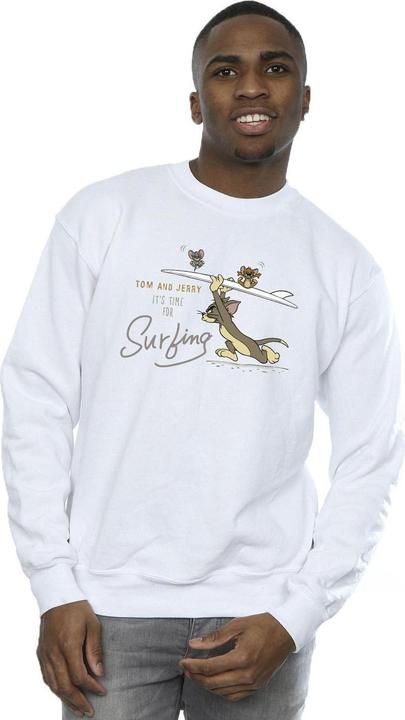 Produktbild Tom & Jerry It's Time For Surfing Sweatshirt (4XL)