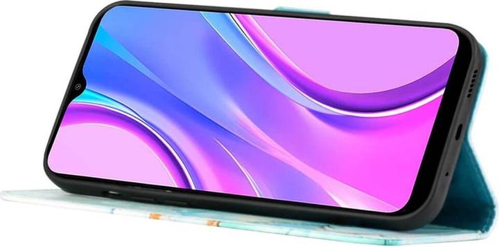 Produktbild Cover-Discount Xiaomi 13T / 13T Pro - Leder Etui Hülle Marble blau (Xiaomi 13T, Xiaomi 13T Pro)