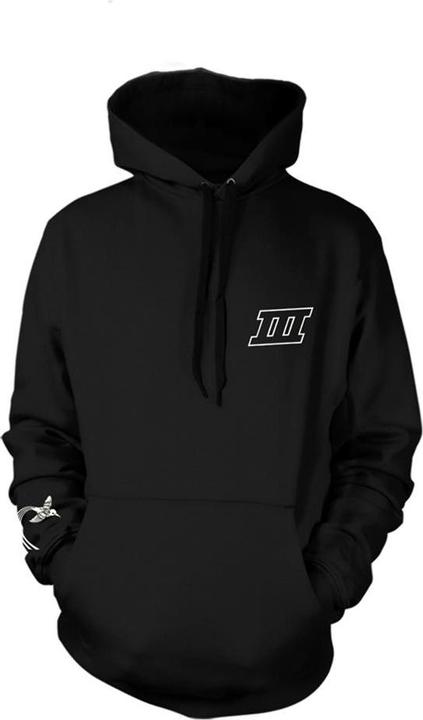 Led Zeppelin Unisex Adult Swirl III Hoodie (S)